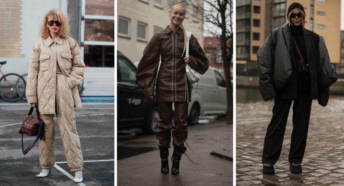 Lagenlook,
Textur und Struktur – darauf kommt es bei gedeckten Farben an. Bild: Moeez
Ali /Bryndis Thorsteinsdottir /Bryndis Thorsteinsdottir / Copenhagen
Fashion Week