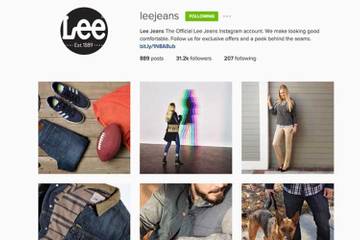 Lee Jeans debuts a brand re-fresh