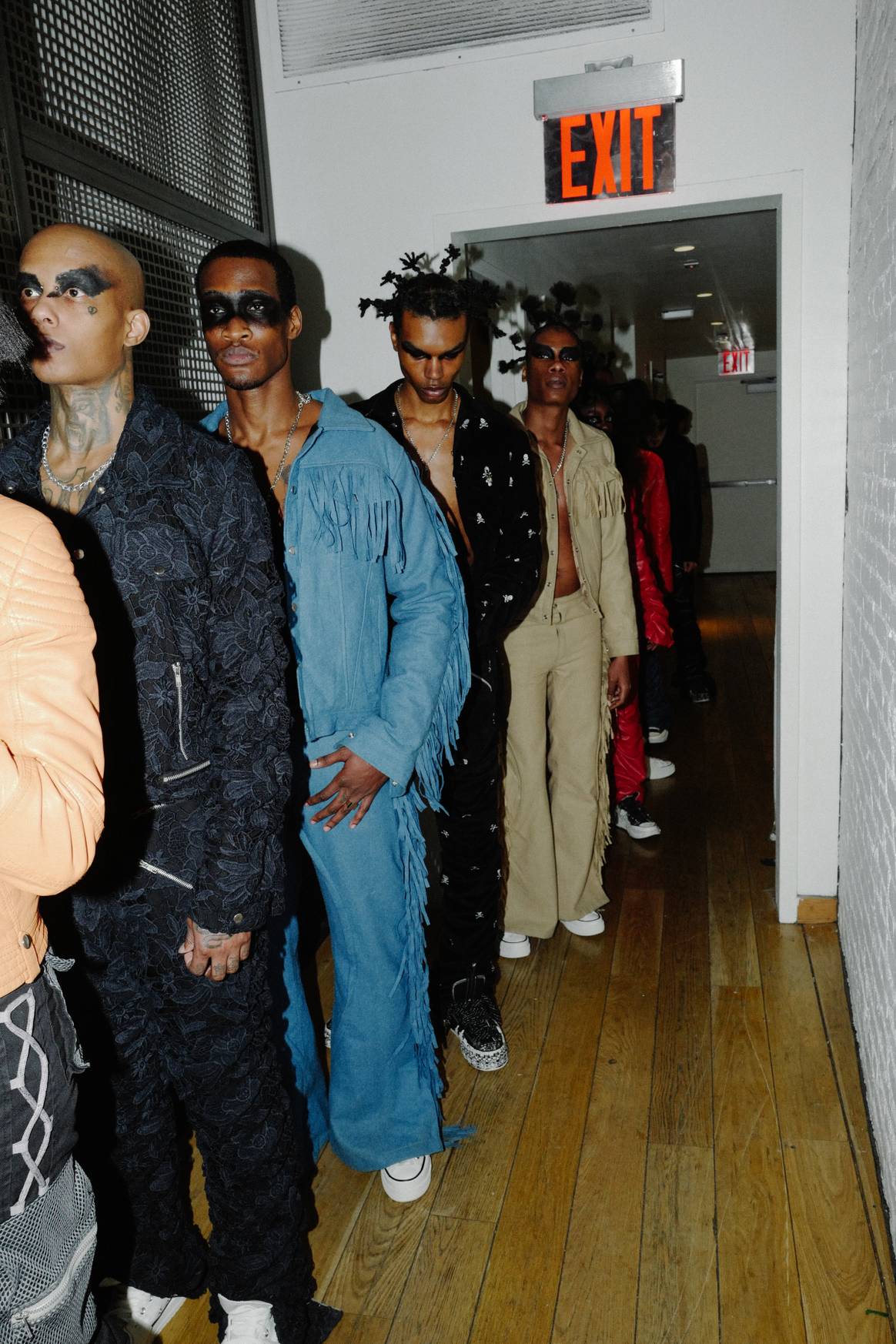 Image: Malachai Spivey’s Human Nature Worldwide AW23 at NYFW