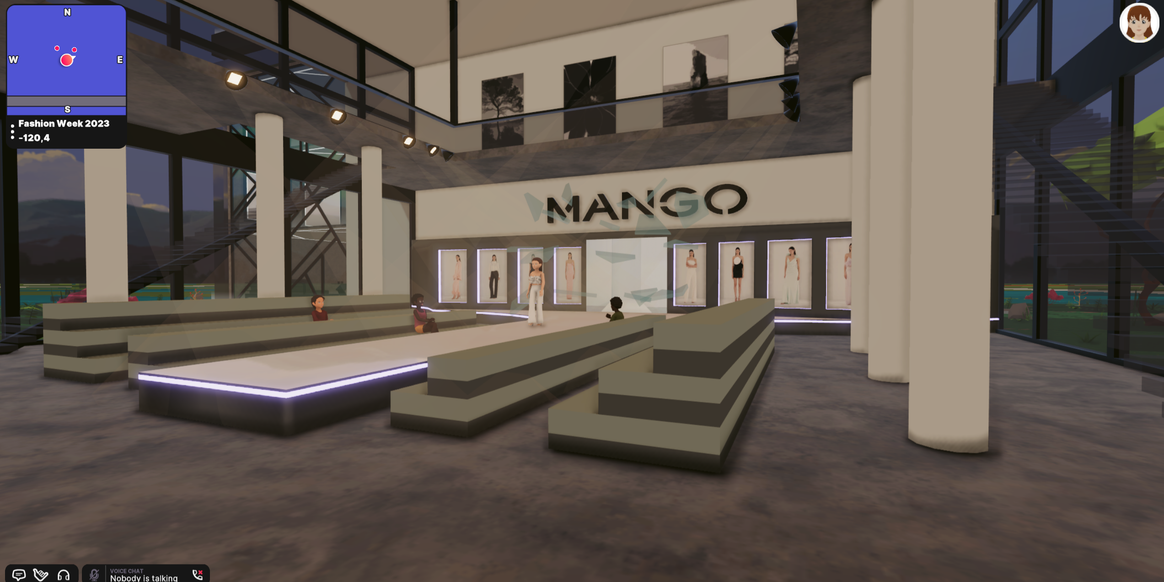 Pasarela de Mango en la MVFW. Imagen: Mango