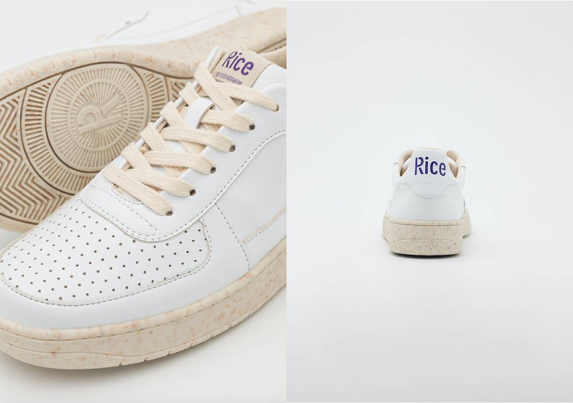 Schuhmarke RICE launcht veganen Sneaker aus Reis