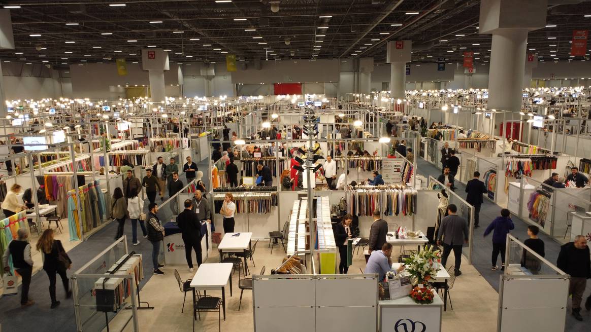 Image: An overview of the fair | Credit: Texhibition