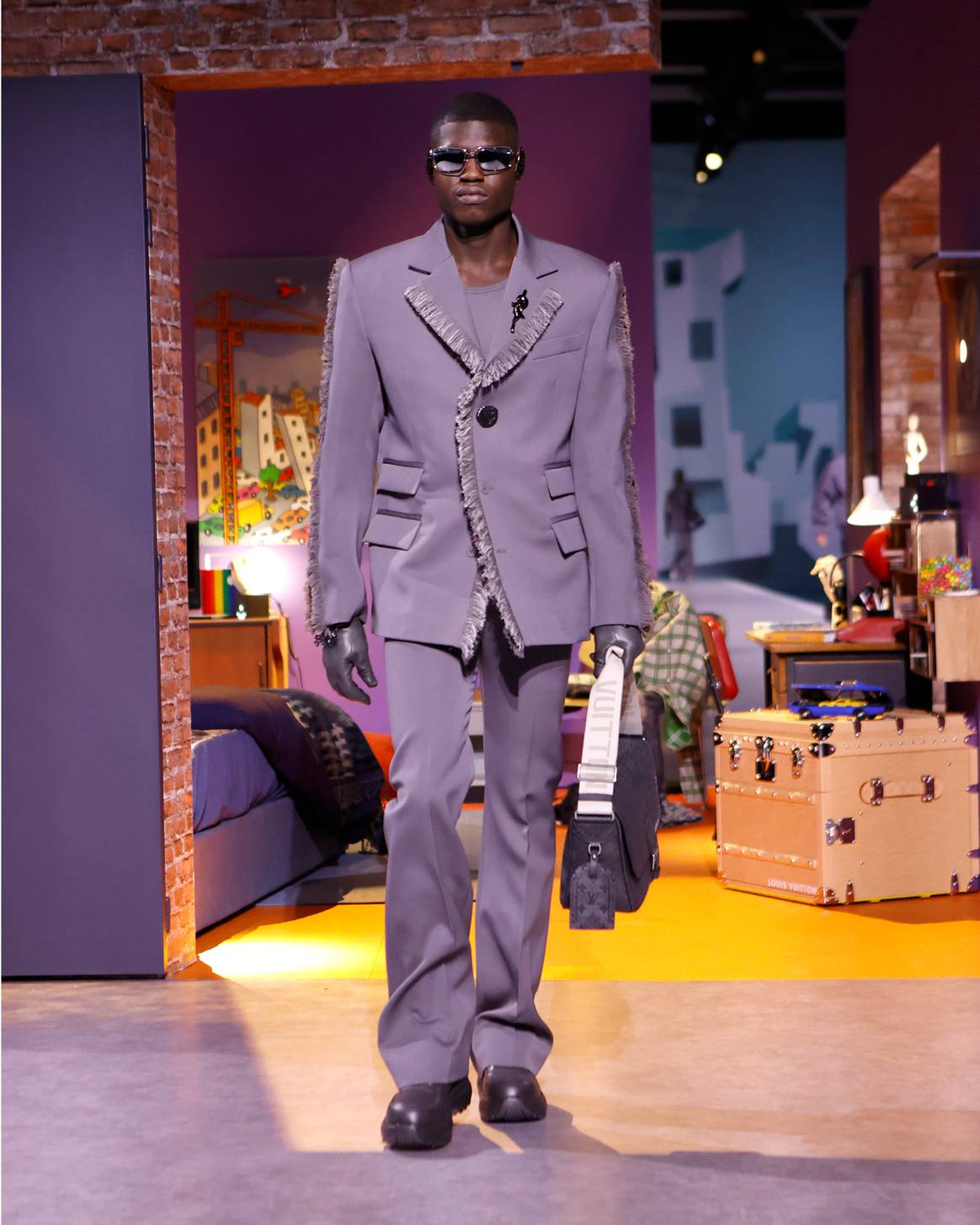 Louis Vuitton FW23. Beeld via Louis Vuitton