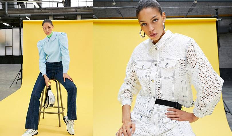 Claudie Pierlot sort une collection capsule avec Andrea Crews