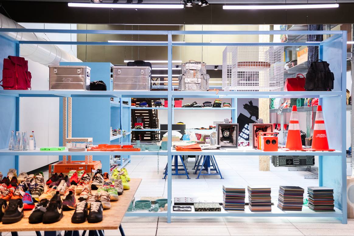 The Virgil Abloh: The Codes exhibition at the Grand Palais.