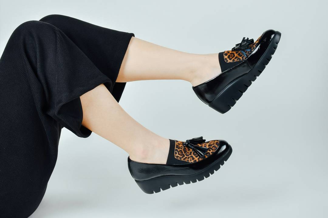Animal print loafer, a trend for summer sale season 2025, according to Lectra