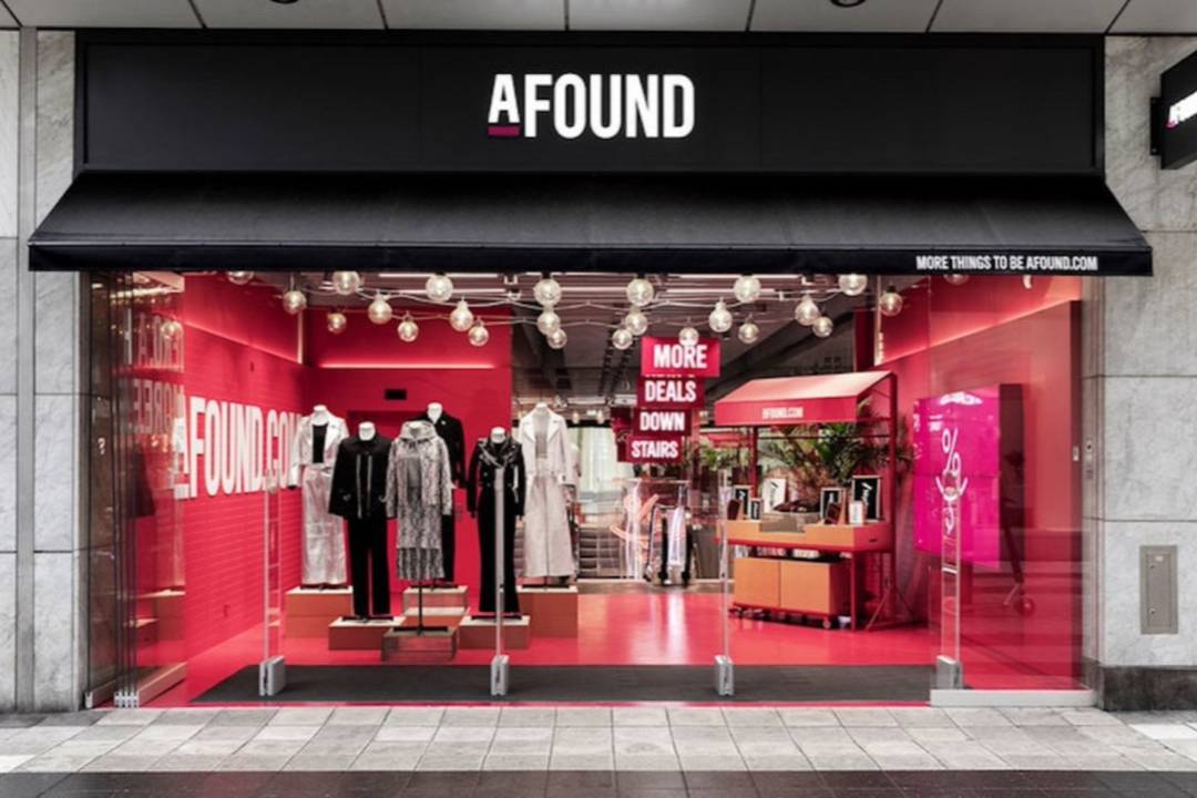 Uno degli outlet Afound