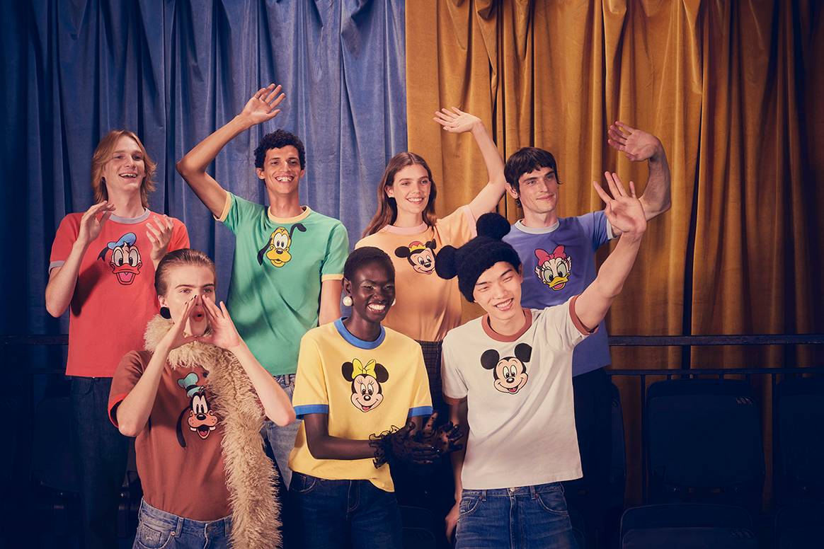Colección cápsula “Aw Gee! Wow” de Harry Lambert para Zara x Disney.