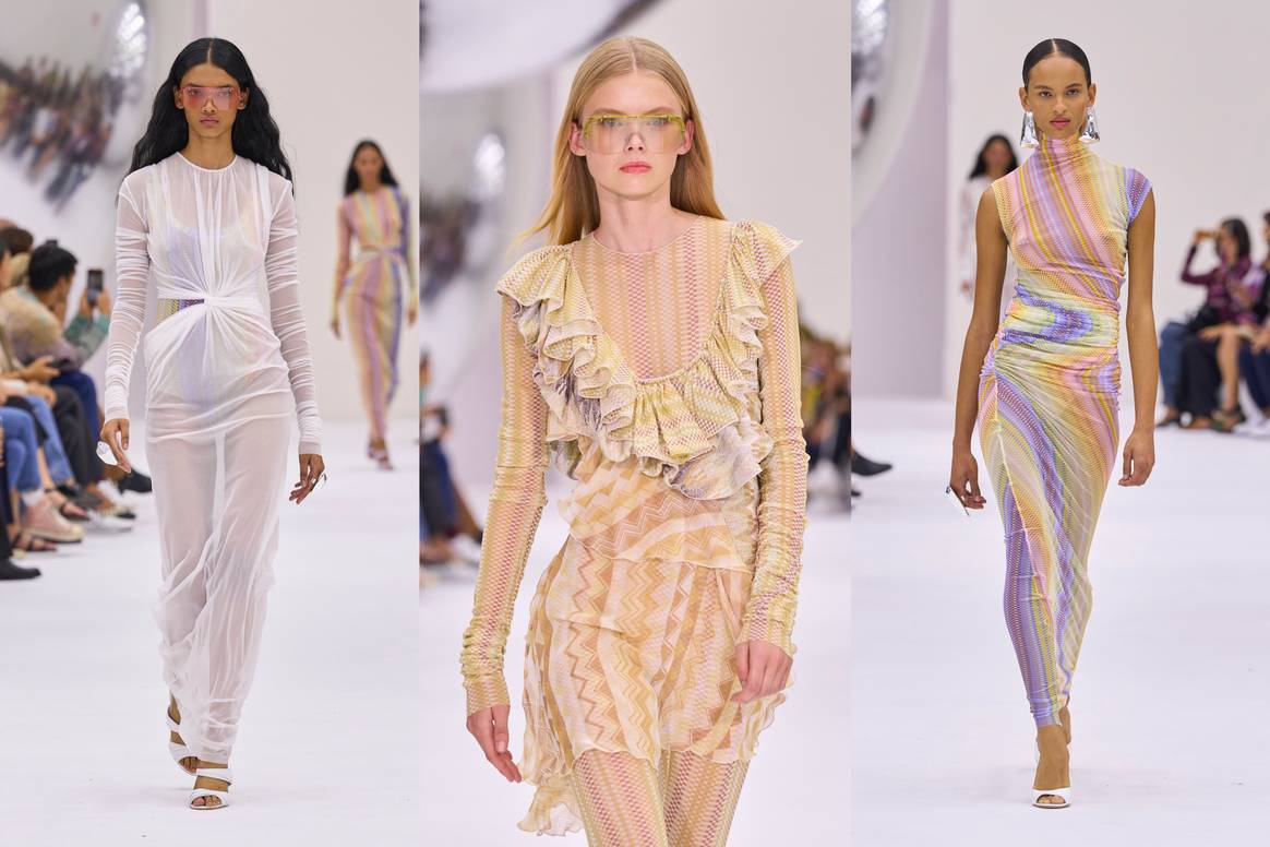 Créditos: Colección SS24 presentada en Milán por Missoni. Spotlight Launchmetrics