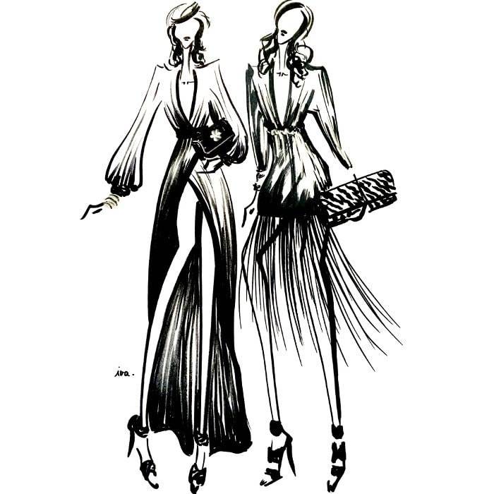 Illustrations: H&M’s designer collaborations in picture