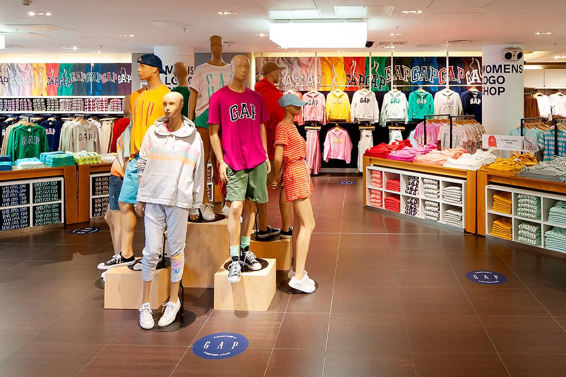 Photo Credits: Flagship store de Gap en Oxford Street, Londres.