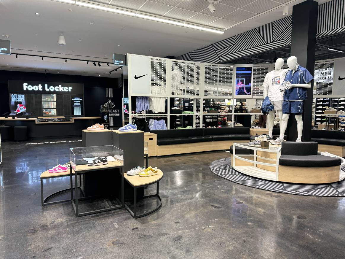 Foot Locker new retail concept at Willowbrook Mall