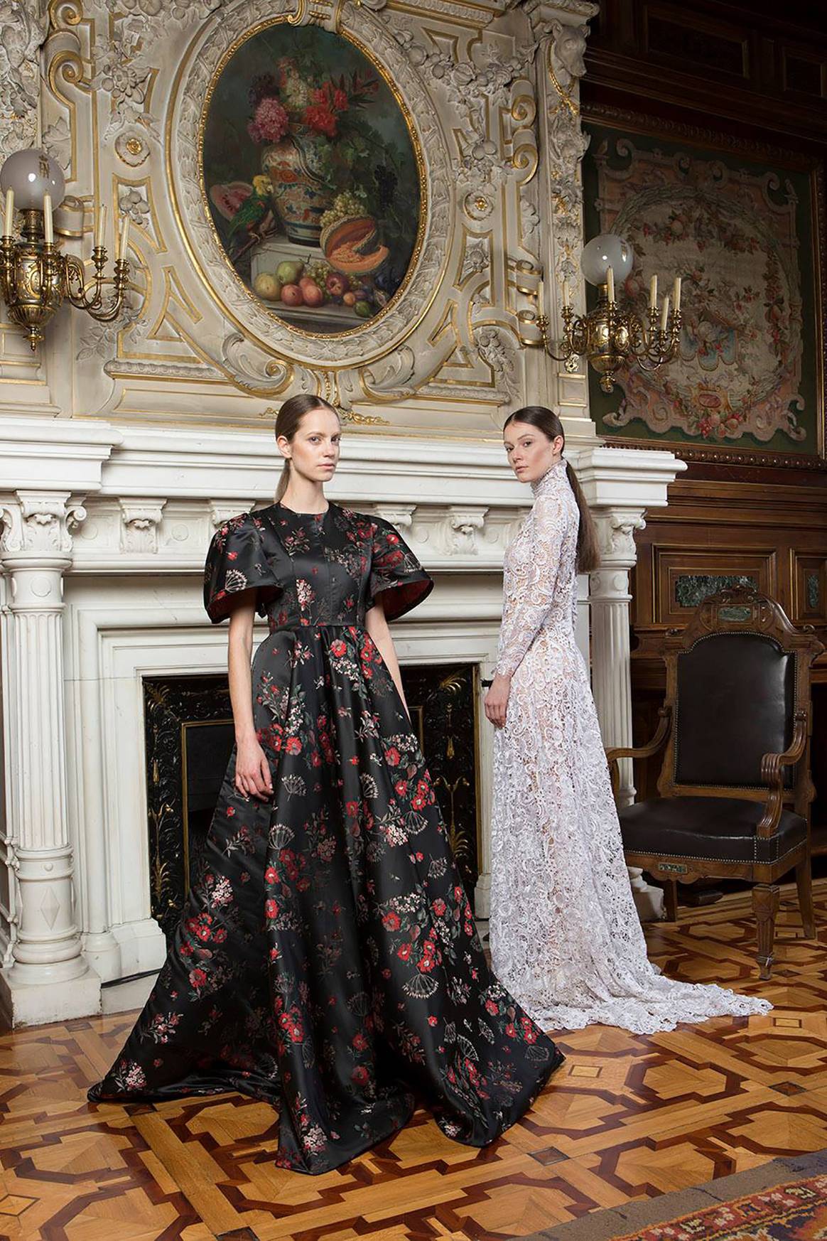 Interior del Palacio de Santoña durante una edición de Atelier Couture.