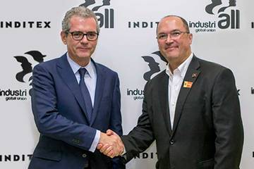 Inditex y la sindical IndustriALL: acuerdo para impulsar la recuperación y mitigar los efectos del coronavirus