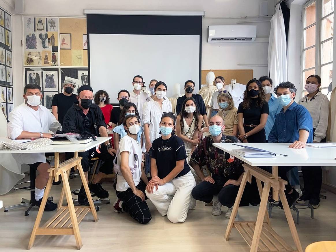 Accademia Costume & Moda students finalize collection of Valentino Industry Project