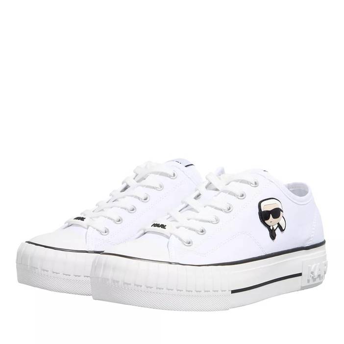 Sneakers, Kampus Max Nft Patch Lo Lace en blanc | Karl Lagerfeld