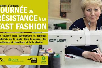 Derrière l'Etiquette à la Journée de Résistance à la Fast Fashion