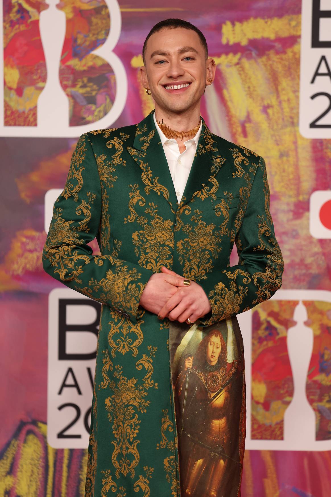 Olly Alexander in Alexander McQueen.
