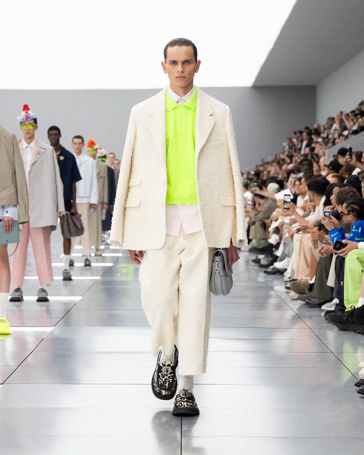 Créditos: Dior, desfile de presentación de la colección masculina para la temporada de Verano SS24. Fotografía de cortesía.