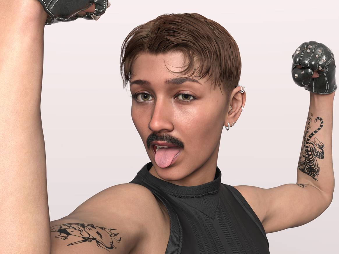 Bild: IoDF X DAZ3D, Catty 8.1, 2022 - mit
freundlicher Genehmigung des Design Museum Den Bosch