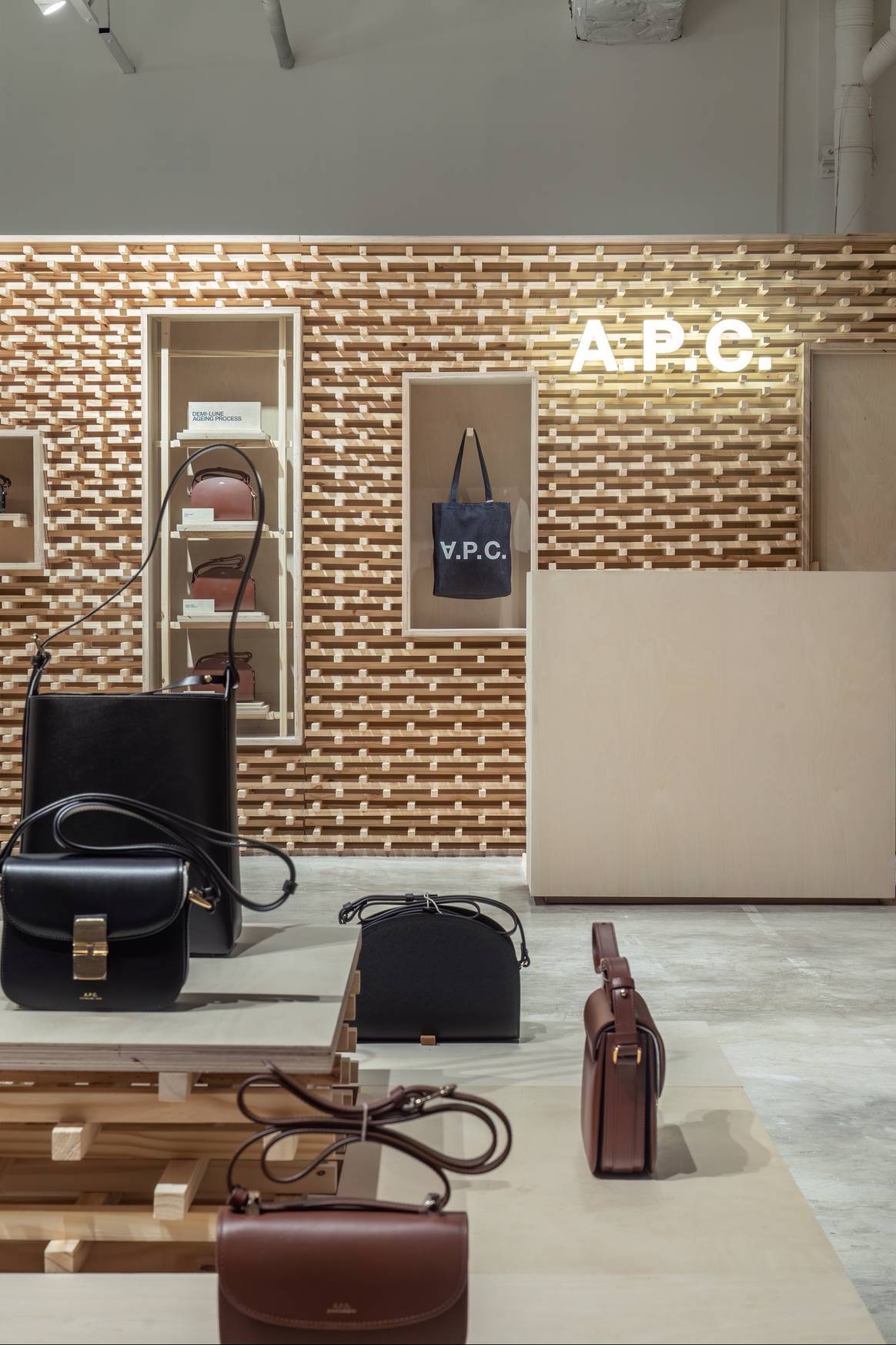 Boutique A.P.C. à Manille, aux Philippines