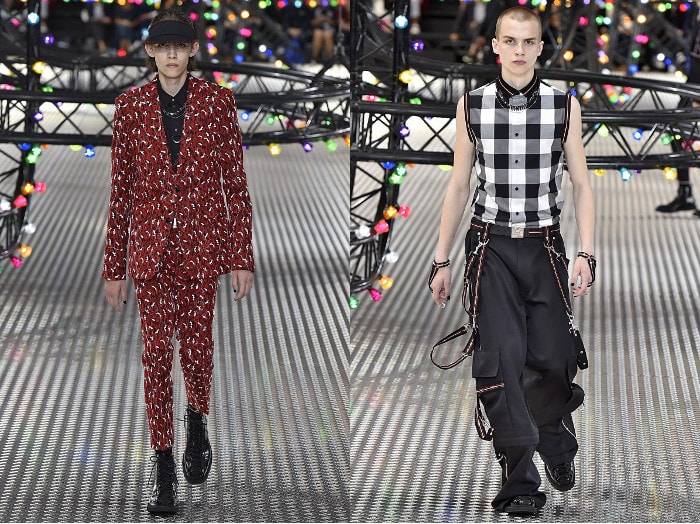 Dior presenta en París a un hombre recio con códigos punk y new wave