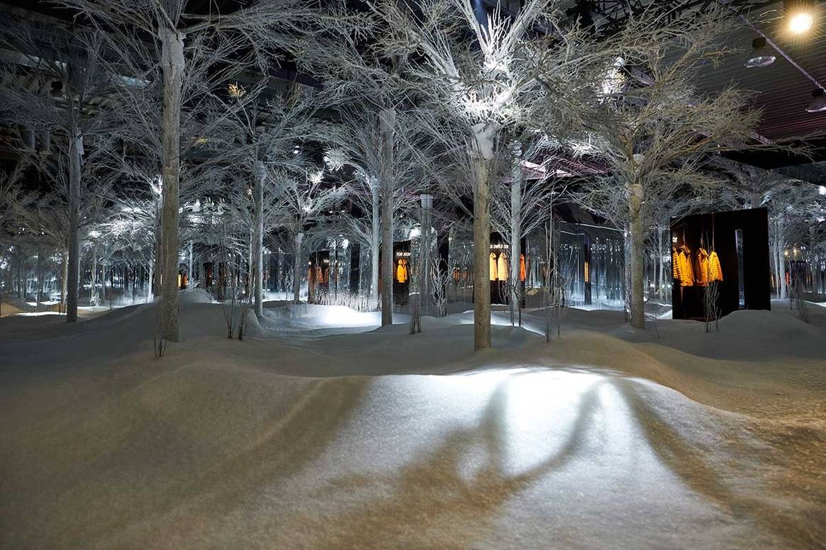 Pitti Uomo 97: Woolrich winter wonderland