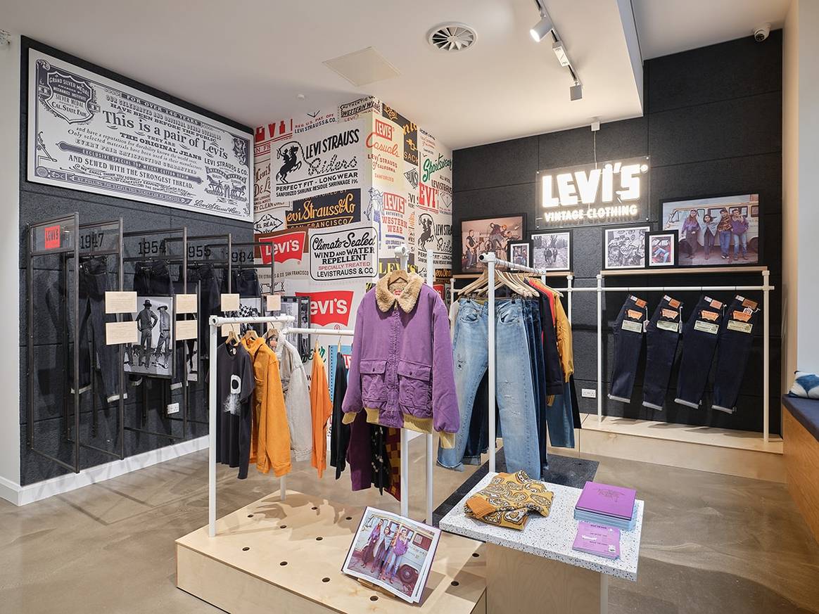 Levi’s opens circular-focused concept store in Soho London
