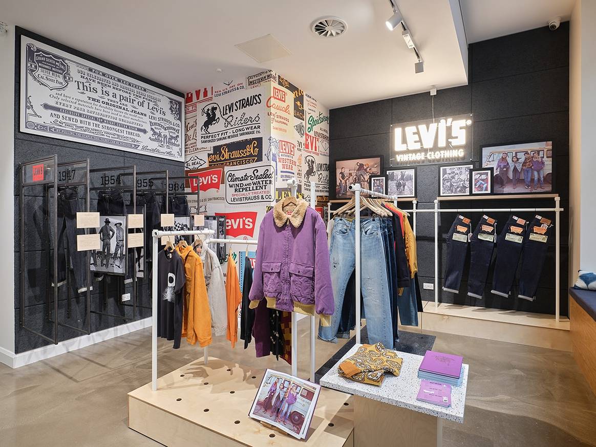 Levi's opens concept store in London