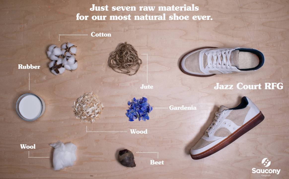 Saucony Originals launch zero-percent plastic shoe