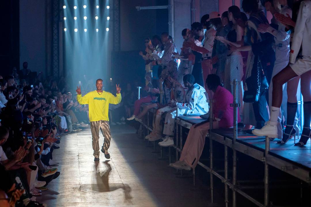 US-amerikanischer Modedesigner Heron Preston