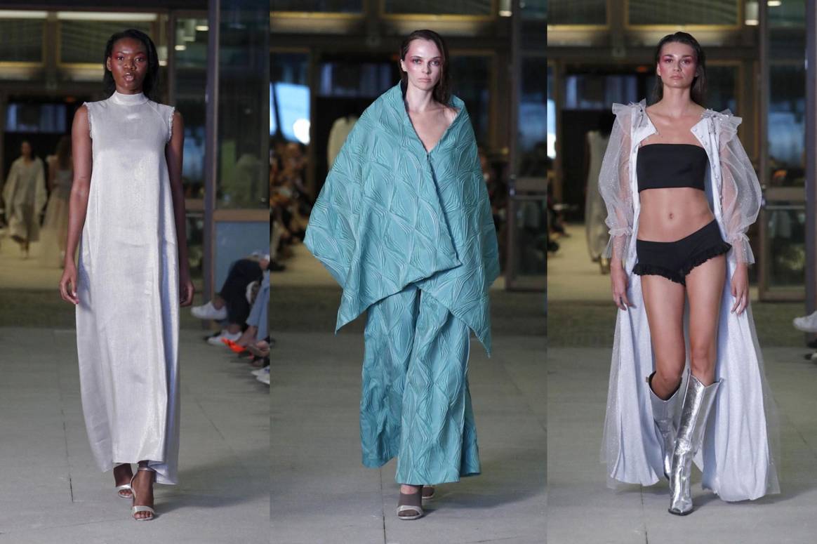 Imágenes colección SS23 “Sólido Capaz” de Pilar Dalbat en MBFW Madrid, por cortesía de Ifema