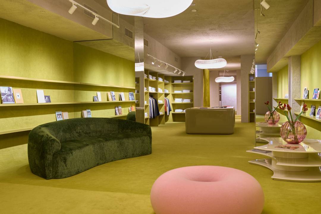 De Extreme Cashmere winkel in New York.