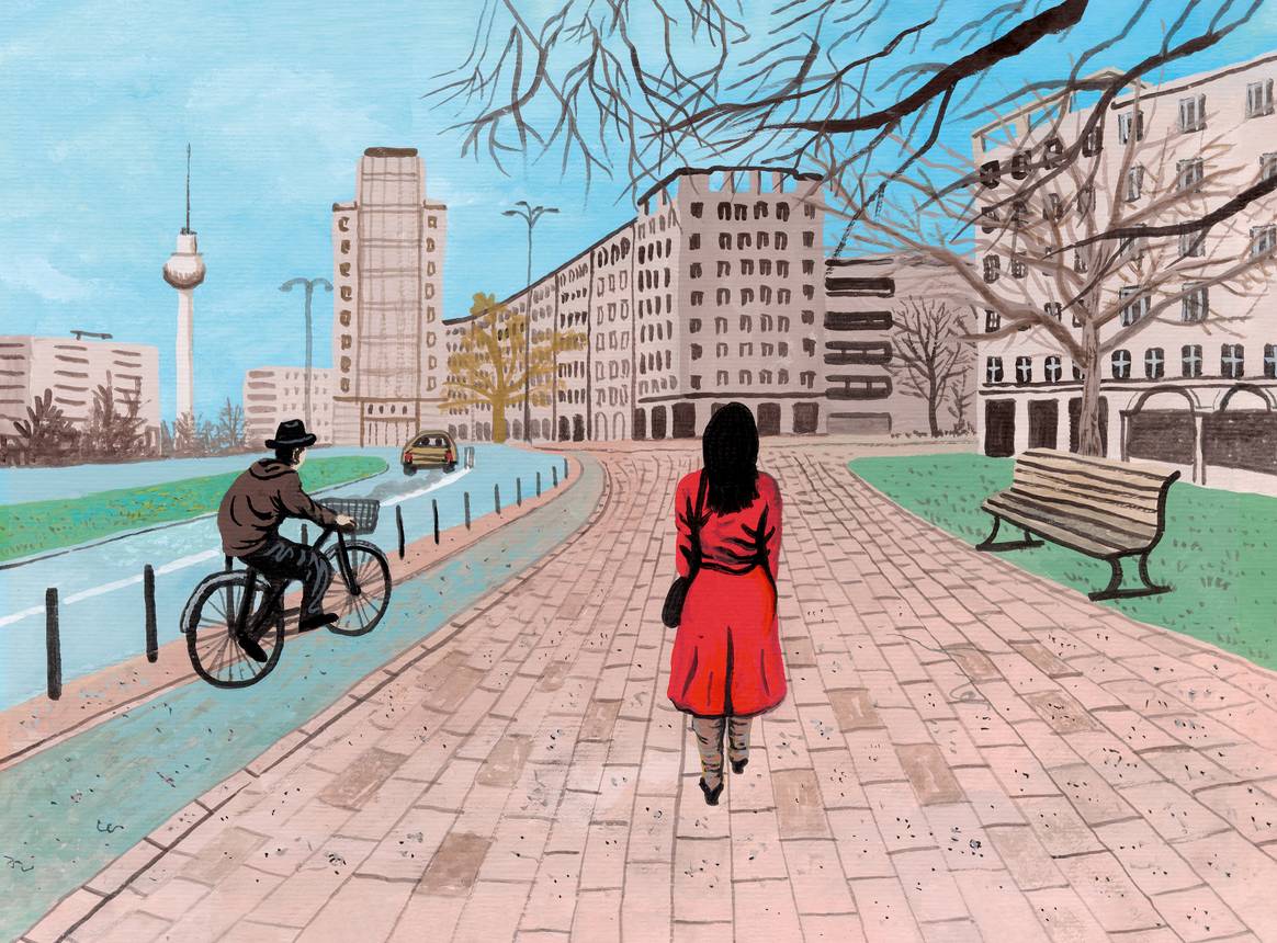 Miroslav Sekulić-Struja for the “Travel Book” series Berlin