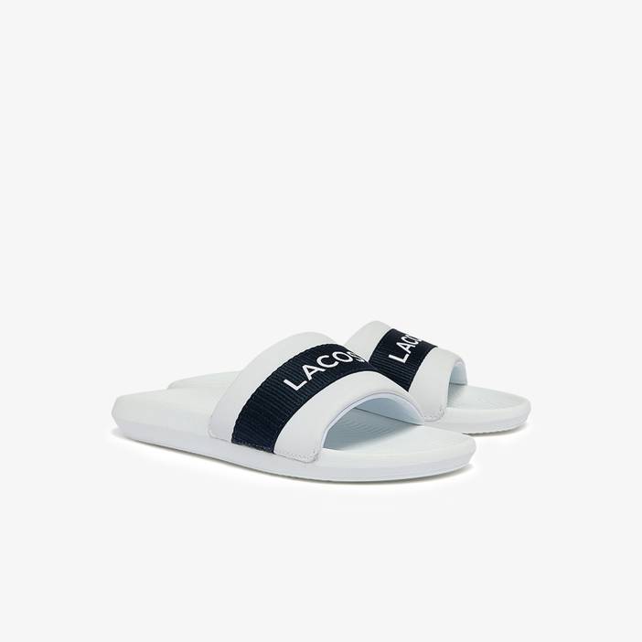 Herren-Schlappen CROCO aus Textil | Lacoste