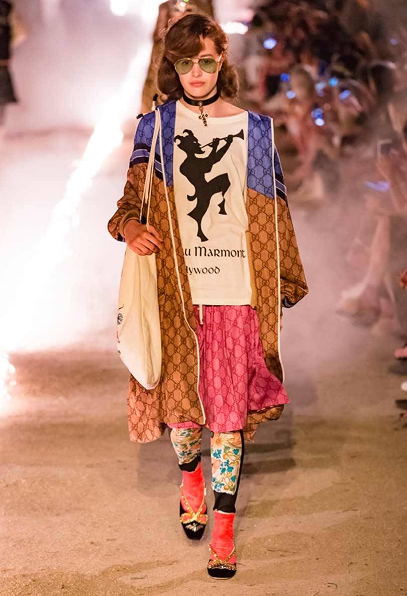 In Pictures: Gucci explores death fascination in its Cruise 2019 show