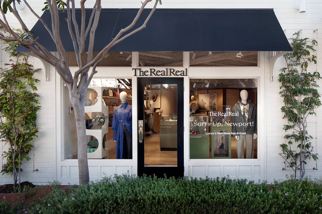 The RealReal store at Newport Beach