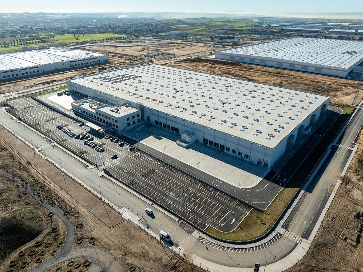 Planta logística de Tendam en Illescas, Toledo (España).