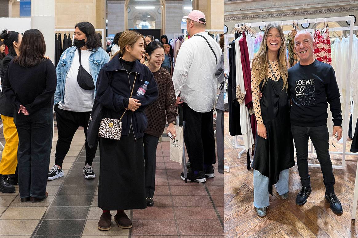 Cortesía de Florence Julienne y Tranoï. A la derecha, Marina
Lyritzi y Sina Chihi