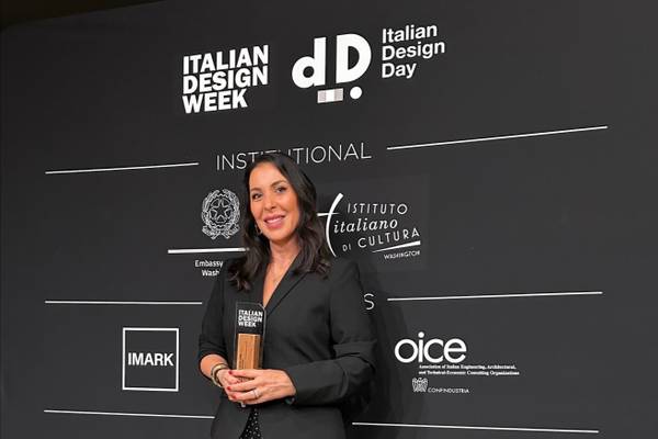 Azzurra Morelli premiata a Washington con l’Excellence in sustainable  innovation award