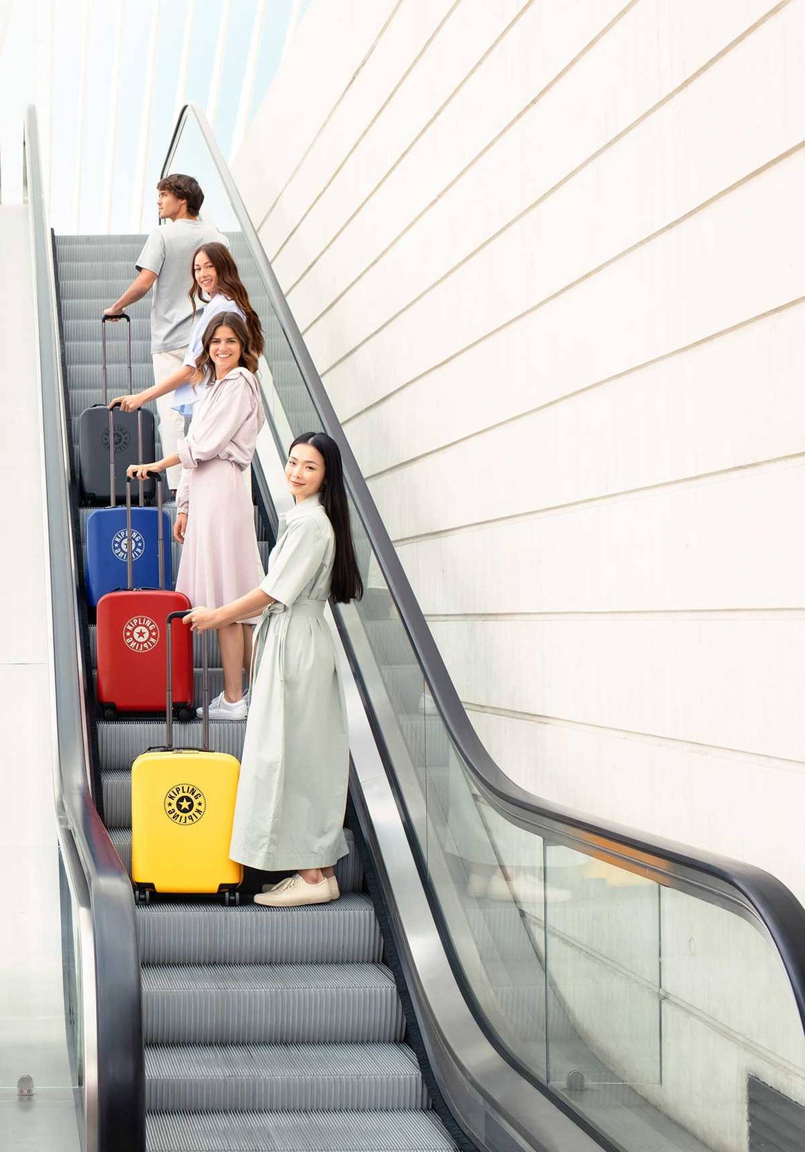 Kipling to debut hard-case luggage