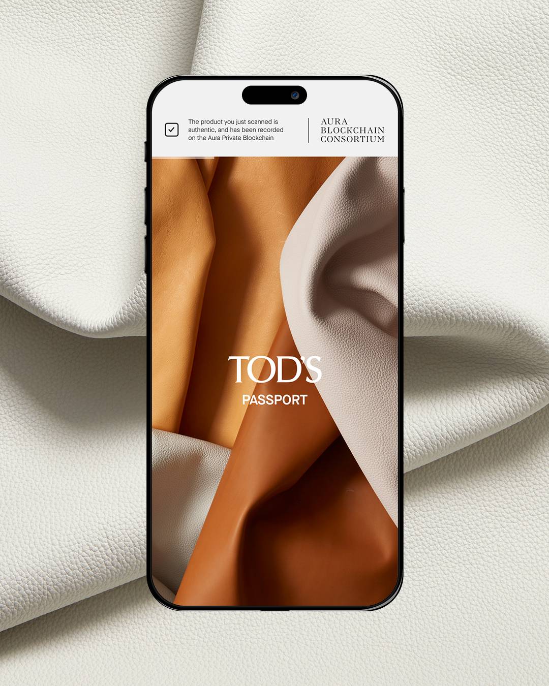 Tod's digital product passport for its My Gommino collection