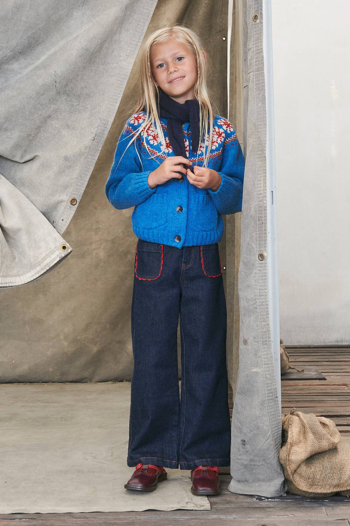 Zara Kids Studio Collection, fotografía de campaña de la colección para la temporada Otoño/Invierno 2024/2025.