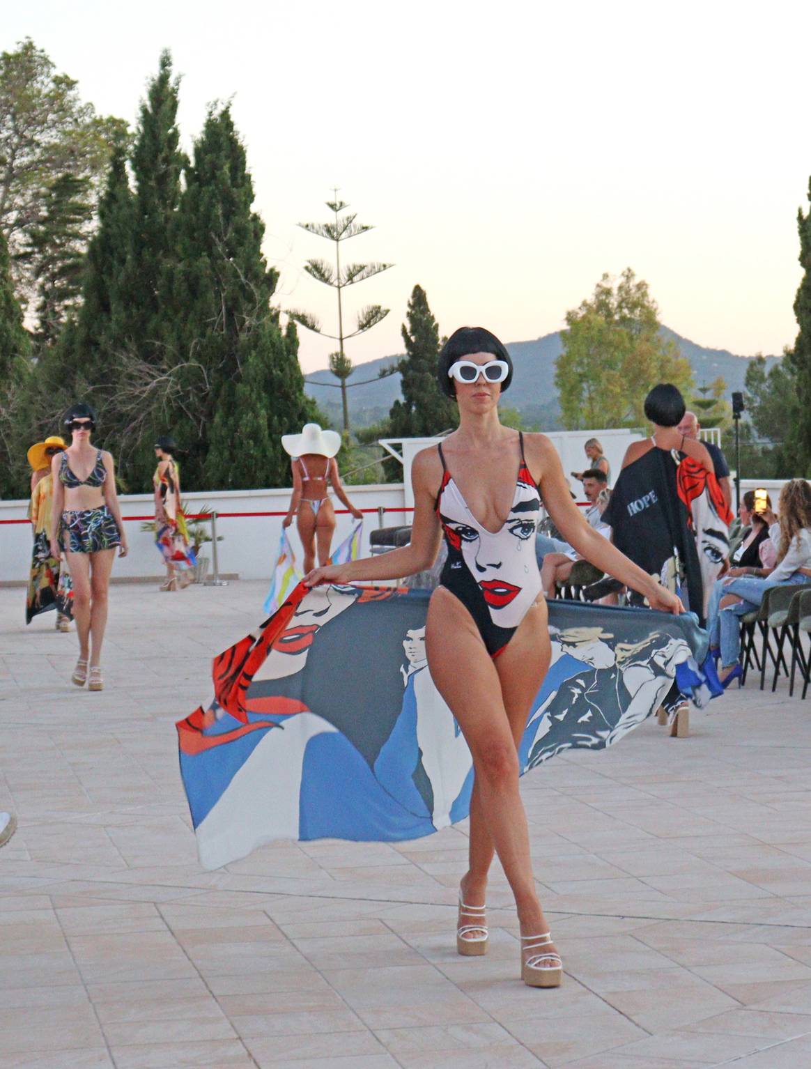 Ibiza Fashion Festival 2024 at 528 Ibiza Supporting One Pure Sea HartiSWIM (British Isles).