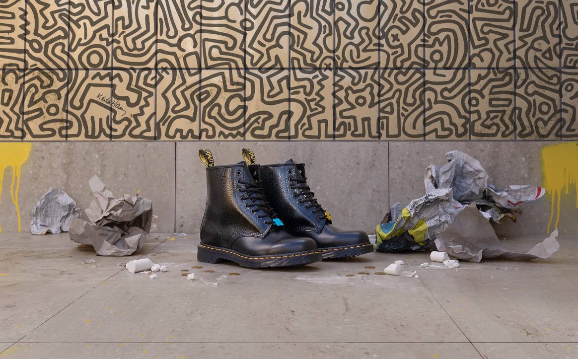 Dr. Martens collaborates with Keith Haring