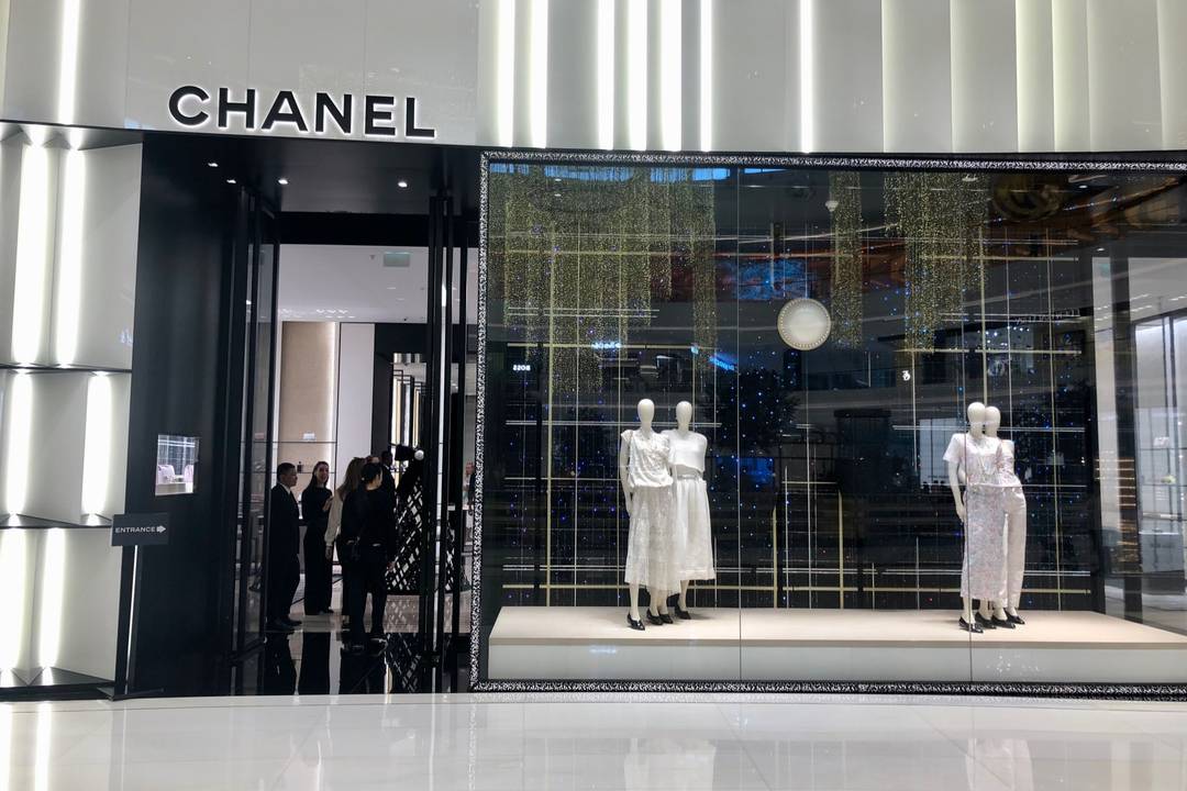 Immagine a scopo illustrativo: Boutique Chanel a Dubai.