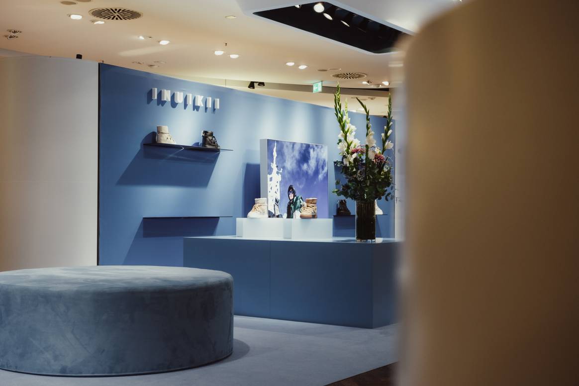 Die Inuikii Pop-up-Fläche bei Breuninger in Düsseldorf. Foto: Inuikii