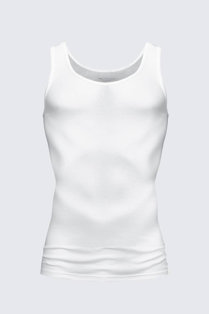Athletic-Shirt Serie Casual Cotton Schwarz | Mey