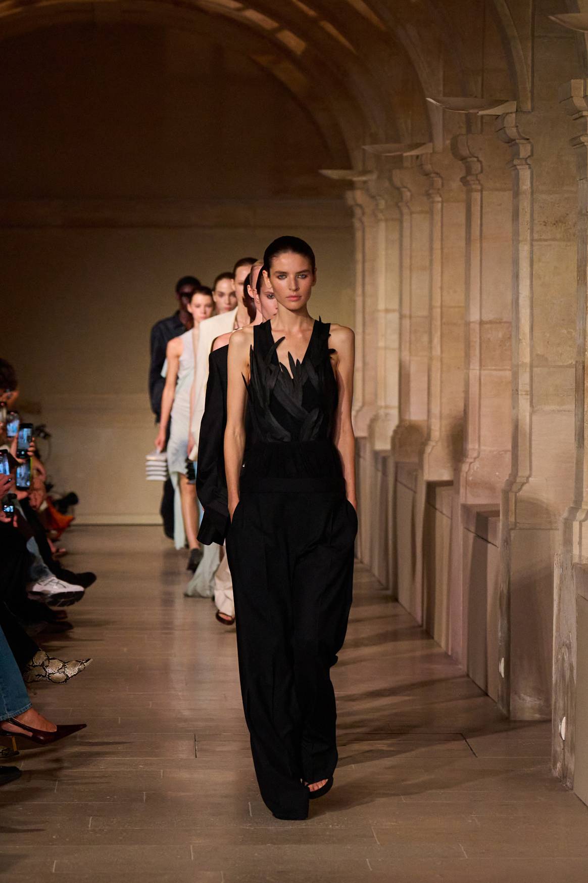 Victoria Beckham SS26 show in Paris (PFW)