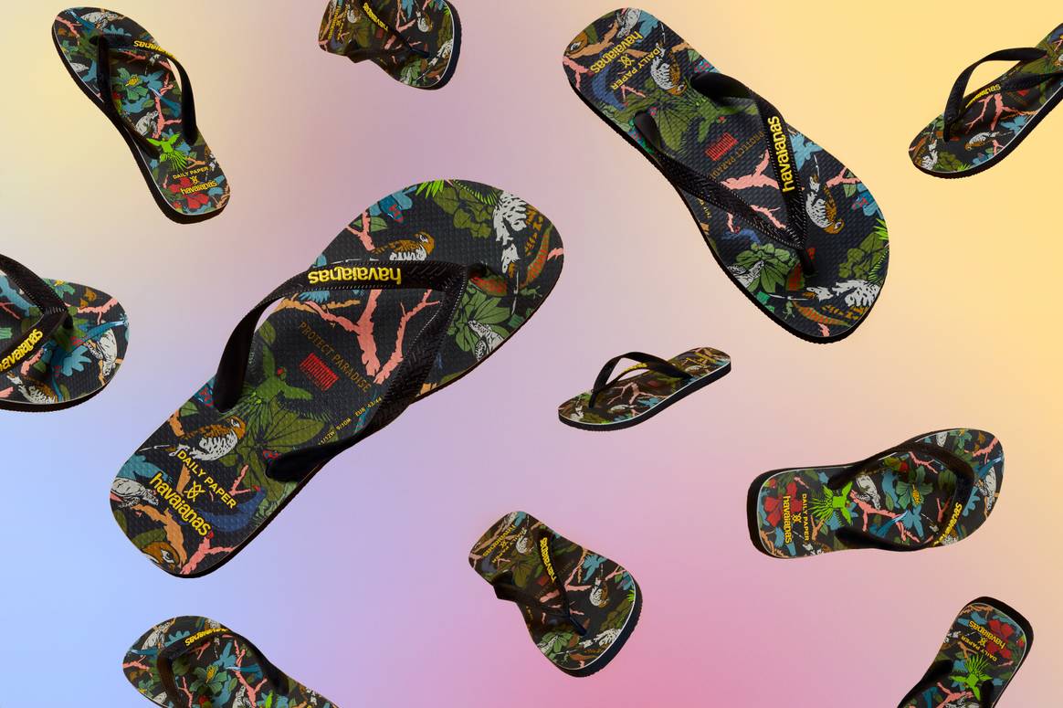 Daily Paper and Havaianas, photo by Zach Apo-Tsang
